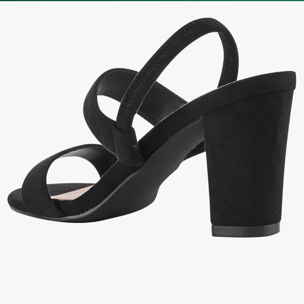 NWB LALAIKAI . CHUNKY HIGH HEEL SANDALS - Picture 3 of 11